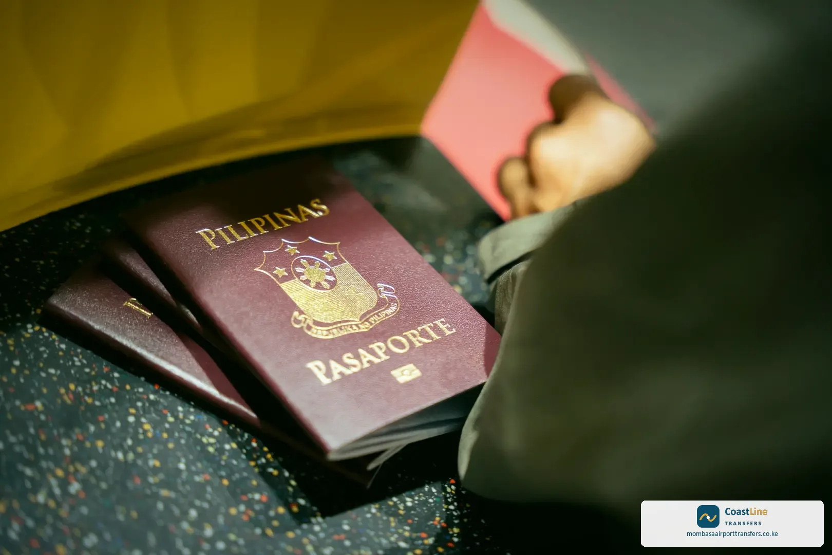 immigration officer checking traveller passport at international airport arrivals
